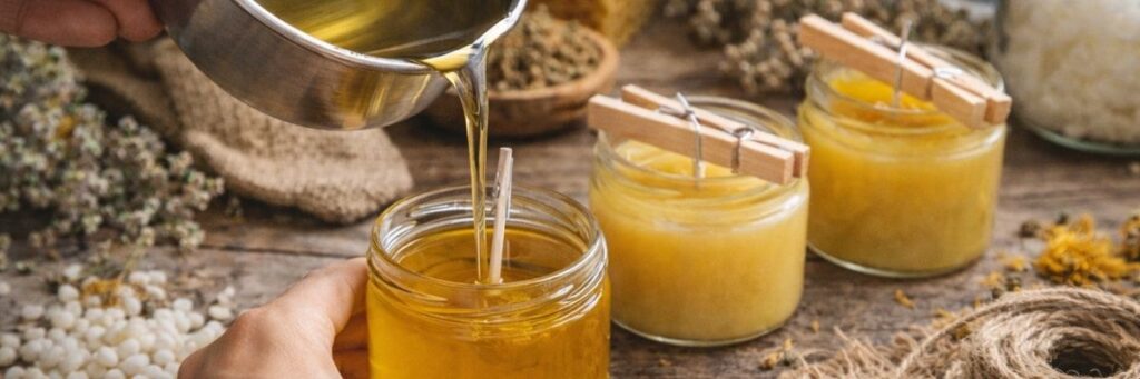 Diy Doğal Mum Ev Yapımı Doğal Mumlar